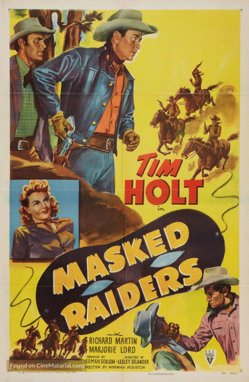 Masked Raiders - Movie Poster