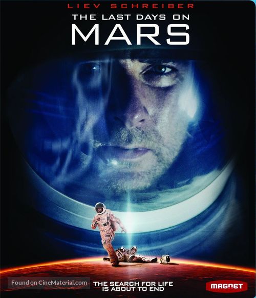 The Last Days on Mars - Blu-Ray movie cover