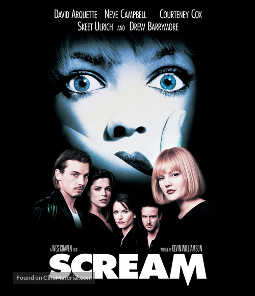 Scream - Blu-Ray movie cover