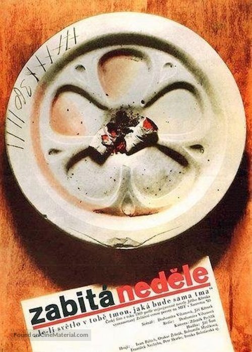 Zabit&aacute; nedele - Czech Movie Poster