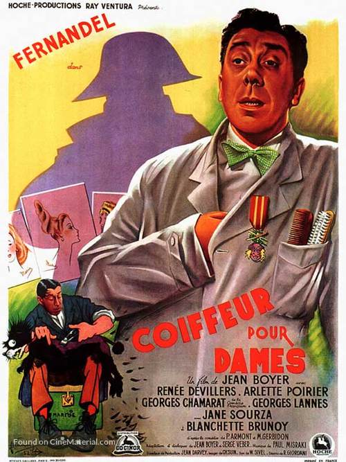 Coiffeur pour dames - French Movie Poster
