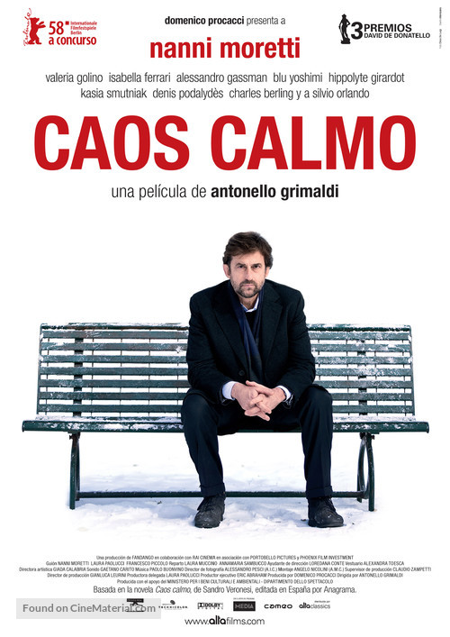 Caos calmo - Spanish Movie Poster