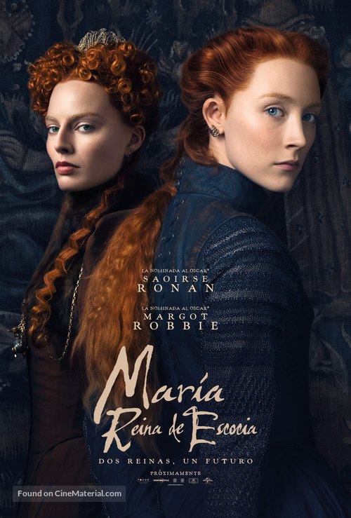 Mary Queen of Scots - Spanish Movie Poster