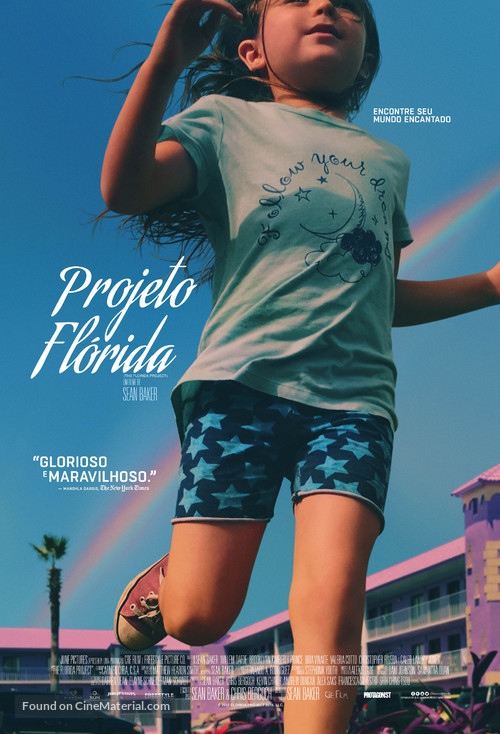 The Florida Project - Brazilian Movie Poster
