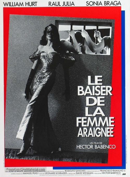 Kiss of the Spider Woman - French Movie Poster