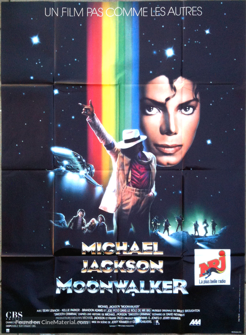 Moonwalker - French Movie Poster