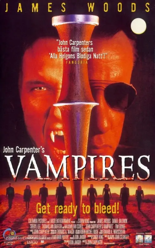 Vampires - Swedish VHS movie cover