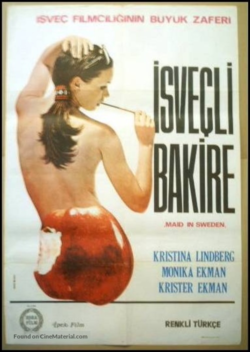 Maid in Sweden - Turkish Movie Poster
