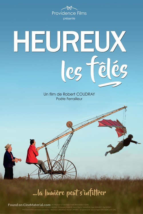 Heureux les f&ecirc;l&eacute;s - French Movie Poster