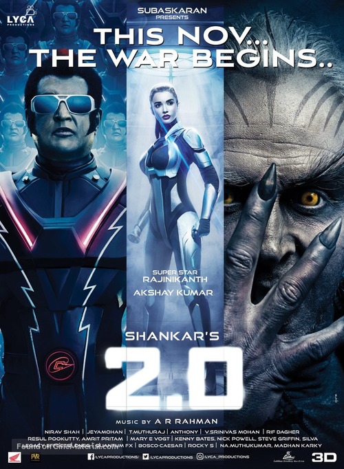 2.0 - Indian Movie Poster