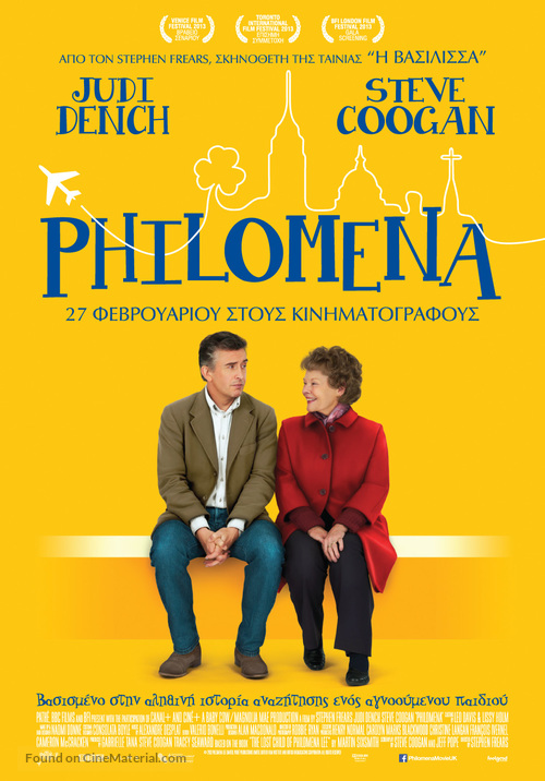 Philomena - Greek Movie Poster