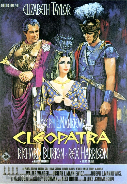 Cleopatra - German Movie Poster