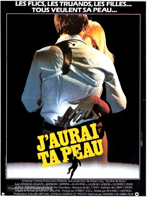 I, the Jury - French Movie Poster