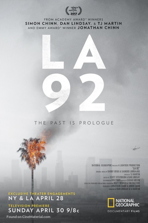 LA 92 - Movie Poster