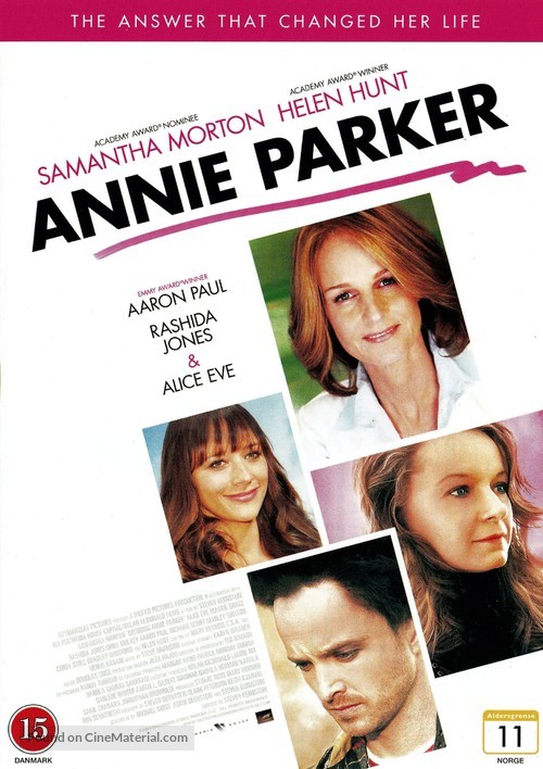 Decoding Annie Parker - Danish DVD movie cover