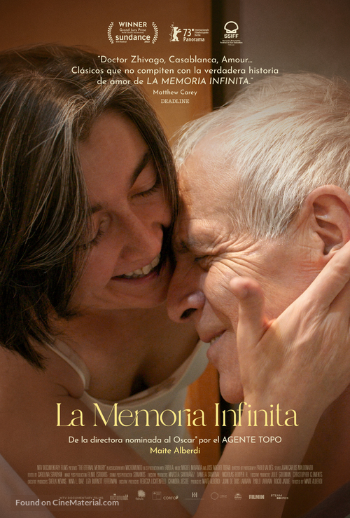 La memoria infinita - Spanish Movie Poster