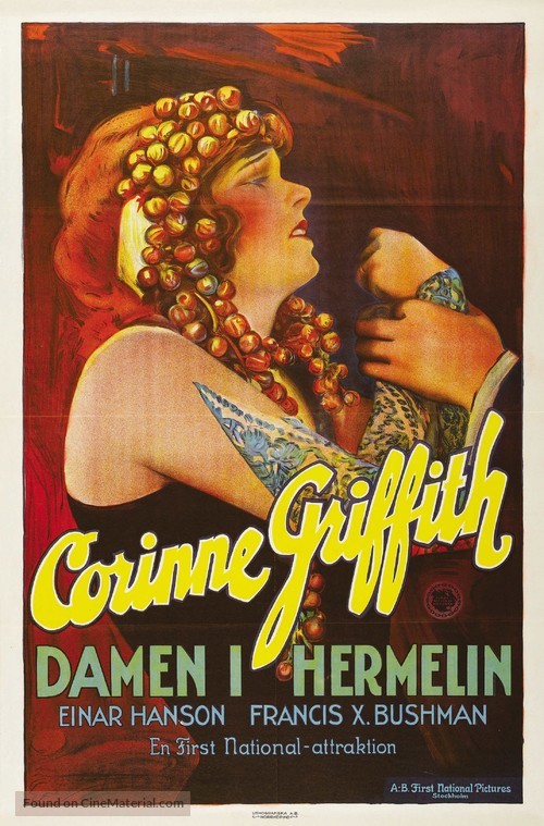 The Lady in Ermine - Swedish Movie Poster
