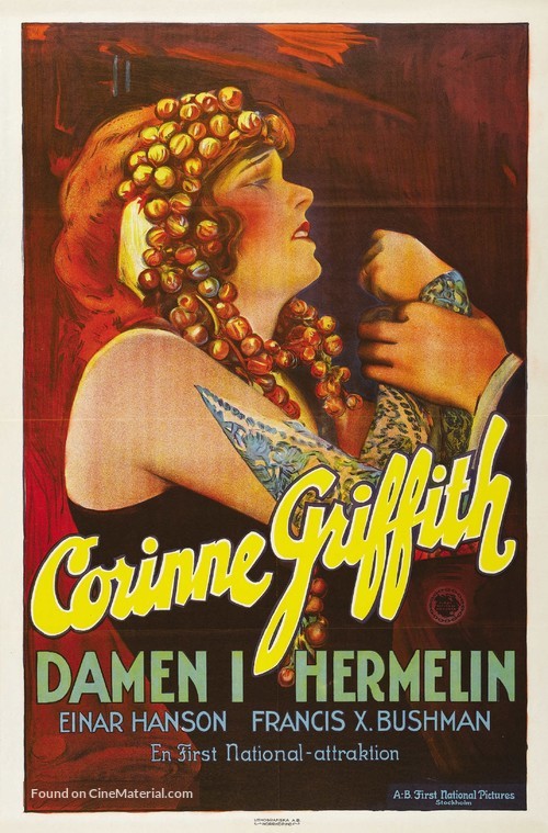 The Lady in Ermine - Swedish Movie Poster