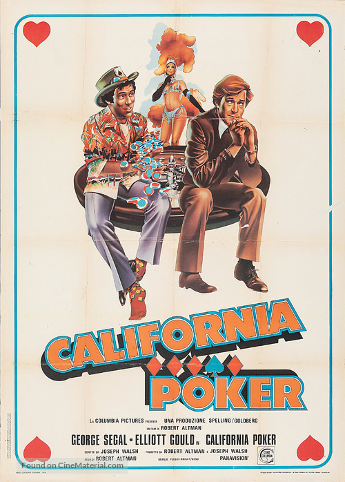 California Split - Italian Movie Poster