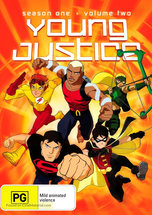 &quot;Young Justice&quot; - Australian Movie Cover
