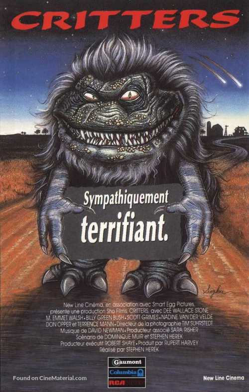 Critters - French VHS movie cover