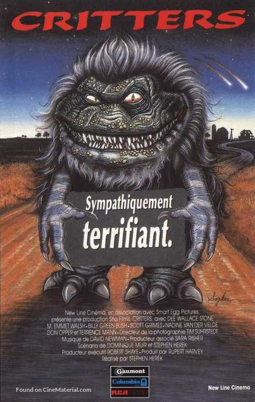 Critters - French VHS movie cover