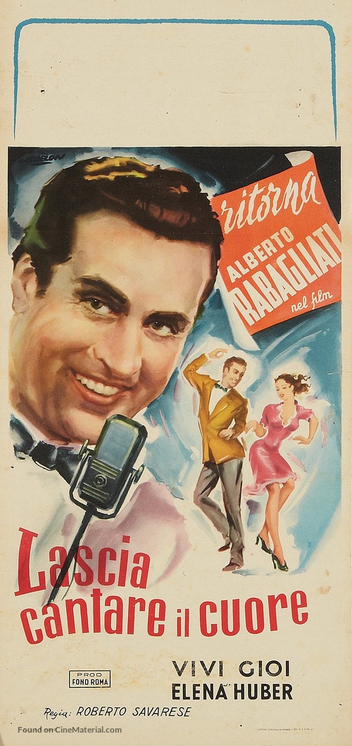 Lascia cantare il cuore - Italian Movie Poster