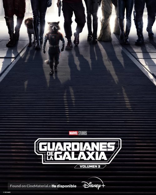 Guardians of the Galaxy Vol. 3 - Argentinian Movie Poster