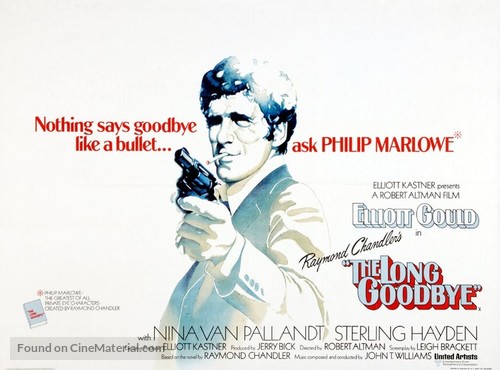 The Long Goodbye - British Movie Poster