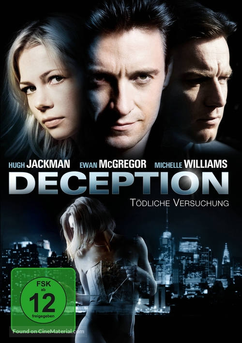 Deception - German DVD movie cover