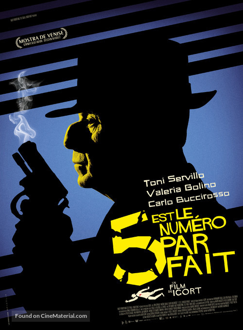 5 &egrave; il numero perfetto - French Movie Poster