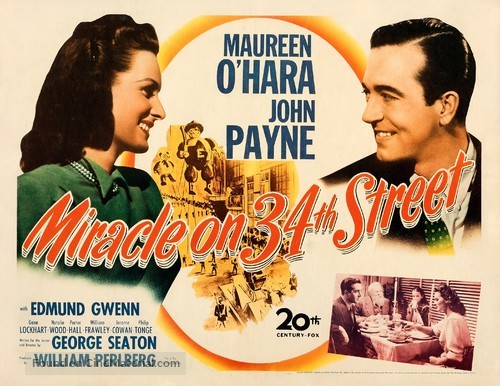 Miracle on 34th Street - Movie Poster