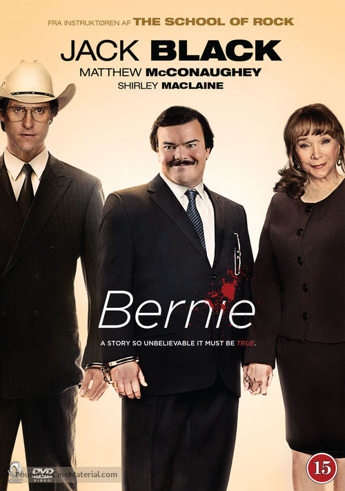 Bernie - Danish DVD movie cover