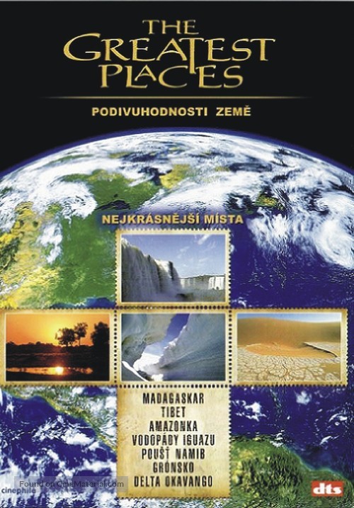 The Greatest Places - Czech DVD movie cover