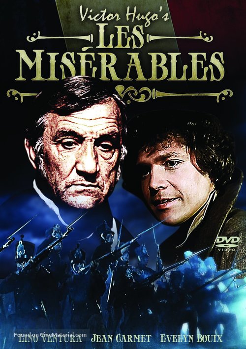 Les mis&eacute;rables - DVD movie cover