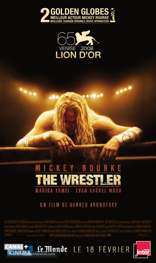 The Wrestler - French Movie Poster