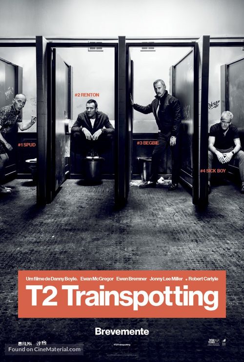 T2: Trainspotting - Portuguese Movie Poster