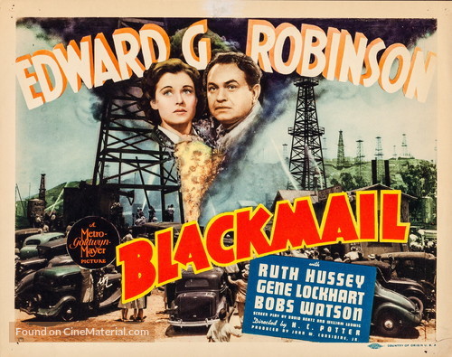Blackmail - Movie Poster