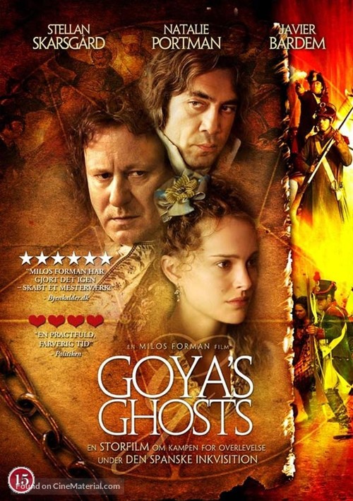 Goya&#039;s Ghosts - Danish DVD movie cover