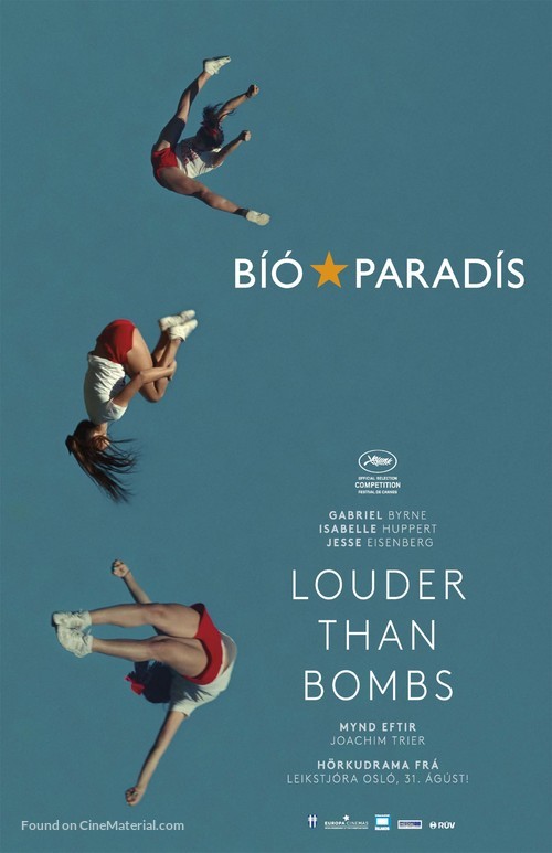 Louder Than Bombs - Icelandic Movie Poster