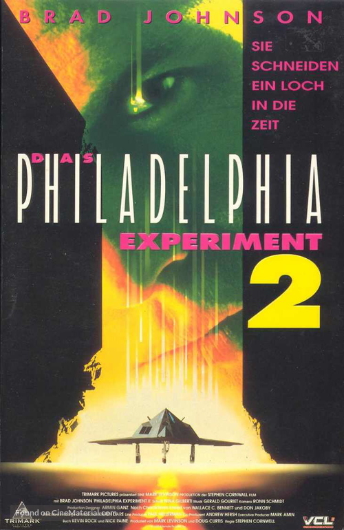 Philadelphia Experiment II - German poster