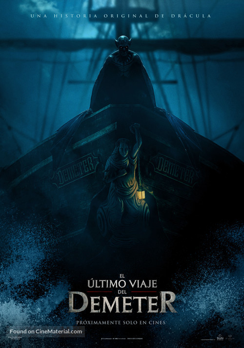 Last Voyage of the Demeter - Spanish Movie Poster