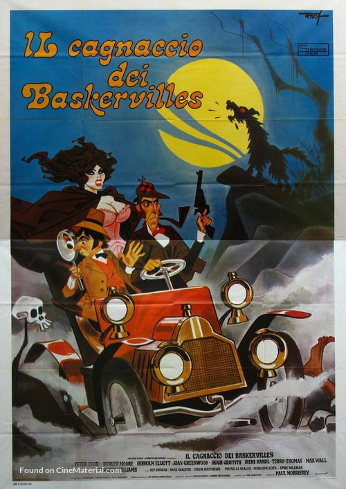 The Hound of the Baskervilles - Italian Movie Poster