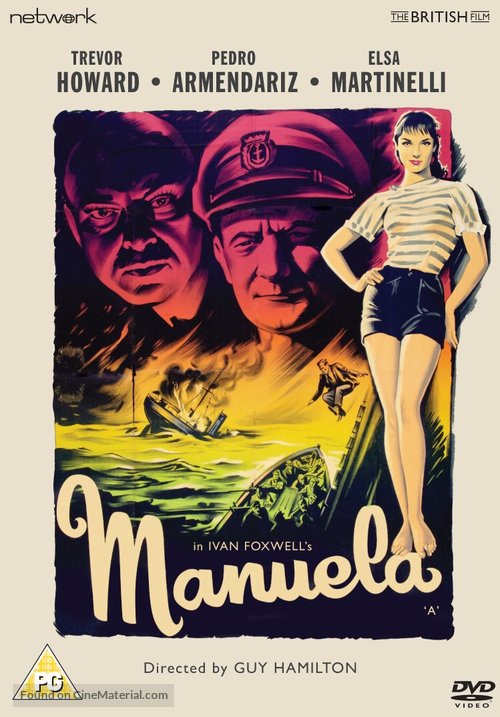 Manuela - British DVD movie cover
