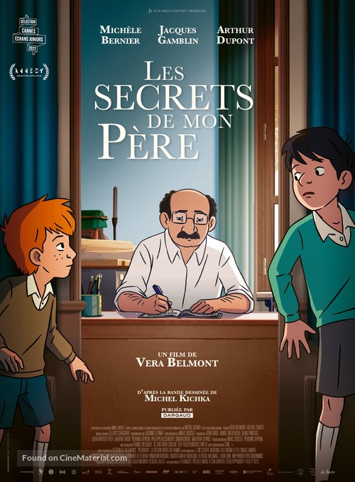 Les secrets de mon p&egrave;re - French Movie Poster