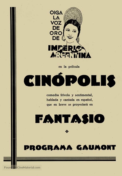 Cin&oacute;polis - Spanish poster