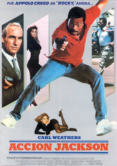 Action Jackson - Spanish Movie Poster