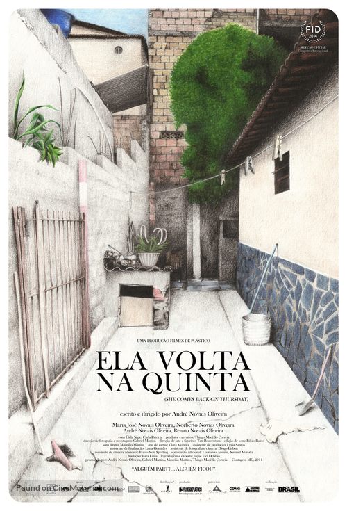 Ela Volta na Quinta - Brazilian Movie Poster