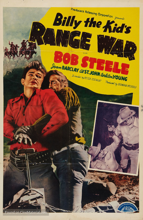 Billy the Kid&#039;s Range War - Movie Poster