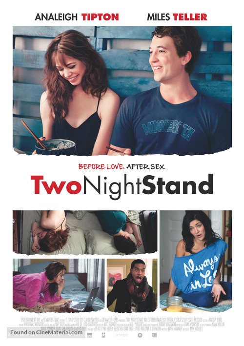 Two Night Stand - Dutch Movie Poster